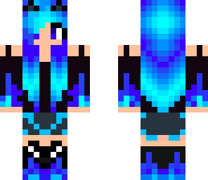 edit of water wolf girl