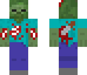 damaged zombie