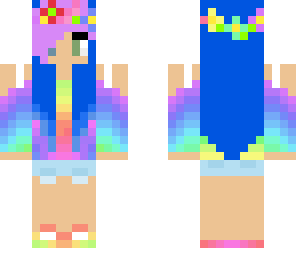 rainbow girl manic