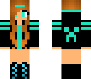 electro creeper girl