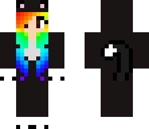 rainbow cat onesie
