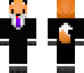 fox in a suit