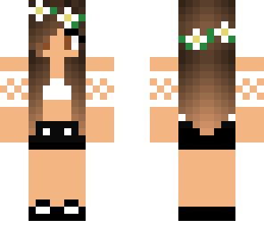 white flower girl