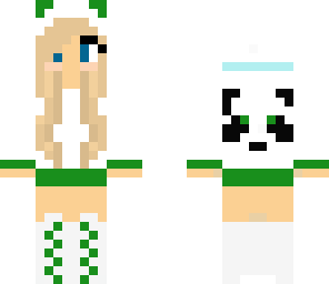 cute panda girl
