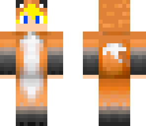 blonde fox boy