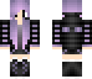 ender girl purple