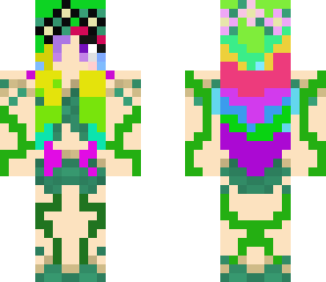 rainbow girl