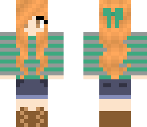 striped shirt girl