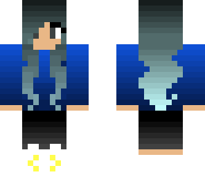 blue girl