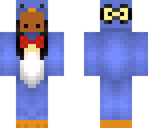 shaded penguin onesie