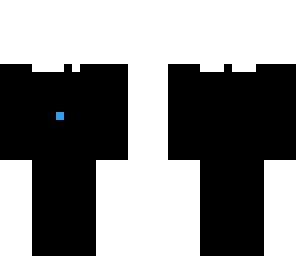 a blue dot