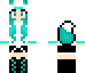 blue wolf girl