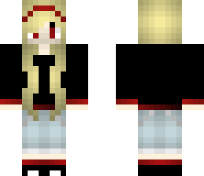 vampire girl with hoodie