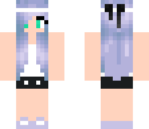 cute blue girl