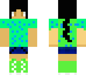 my first ponytail skin
