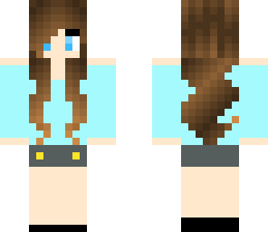 ombre brown to blond hair girl skin