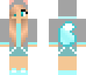 blue wolf girl