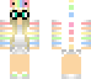 nerdy dino girl
