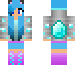 blue diamond girl