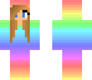 rainbow girl