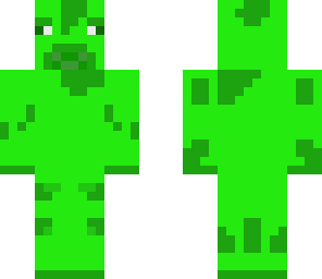 green cow