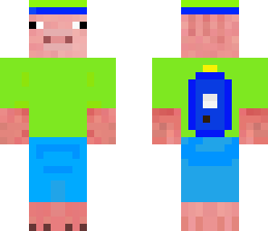 pig with fedora