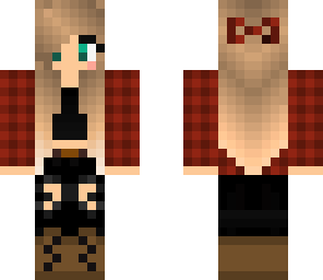 cute plaid girl
