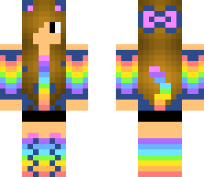 rainbow girl