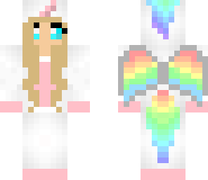 edited cute unicorn girl