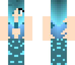 blue mermaid