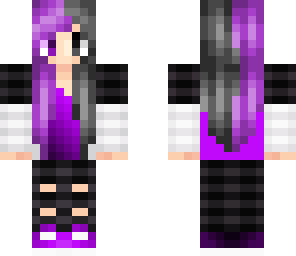 purple and black