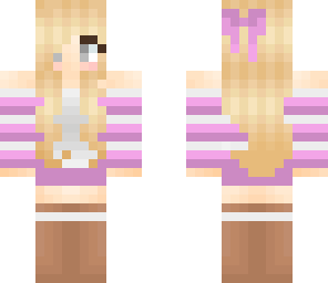 cute pink girl