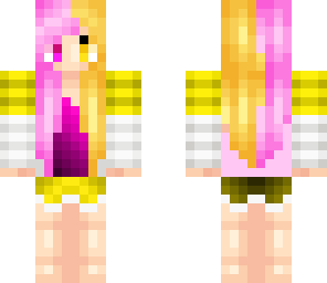 yellow and pink