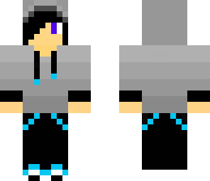 blue hooded boy