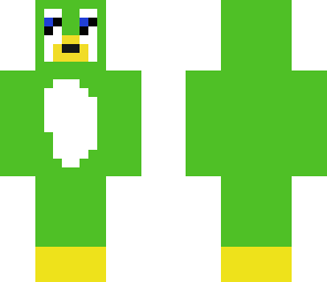 green penguin