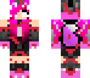 ultimate aimee with herobrine eyes