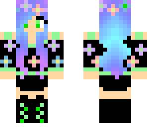dark flower girl