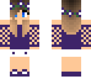 purple girl