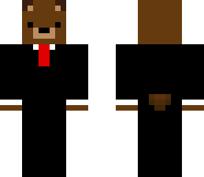 mr bear in a suit