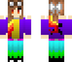 minecraft girl