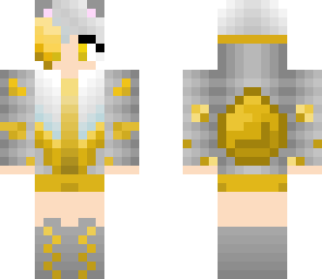 edited gold ore wolf girl