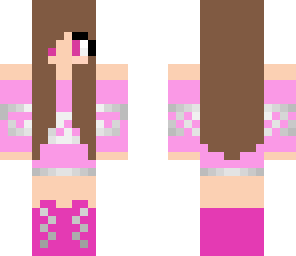 pink sweater girl no bow