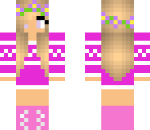 pink sweater girl 2