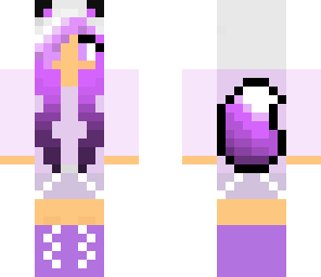 purple fox girl