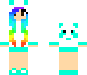 rainbow girl