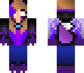purple with dino paws