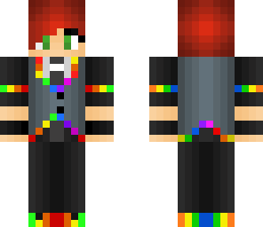 rainbow vest