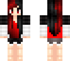 red and black