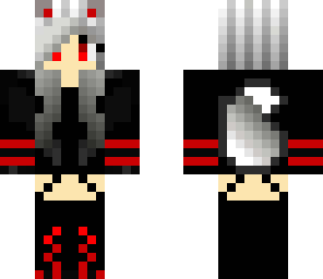 female wolf neko