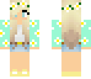 cute turquoise flower girl